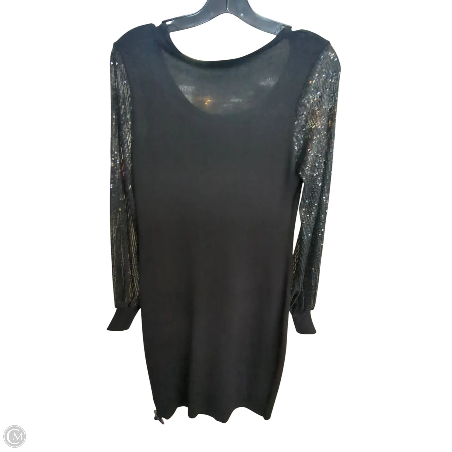 Dress Sweater By Clothes Mentor In Black, Size: S