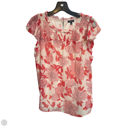 Top Sleeveless By Talbots In Pink, Size: L