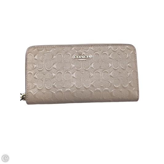 Wallet Designer By Coach, Size: Large