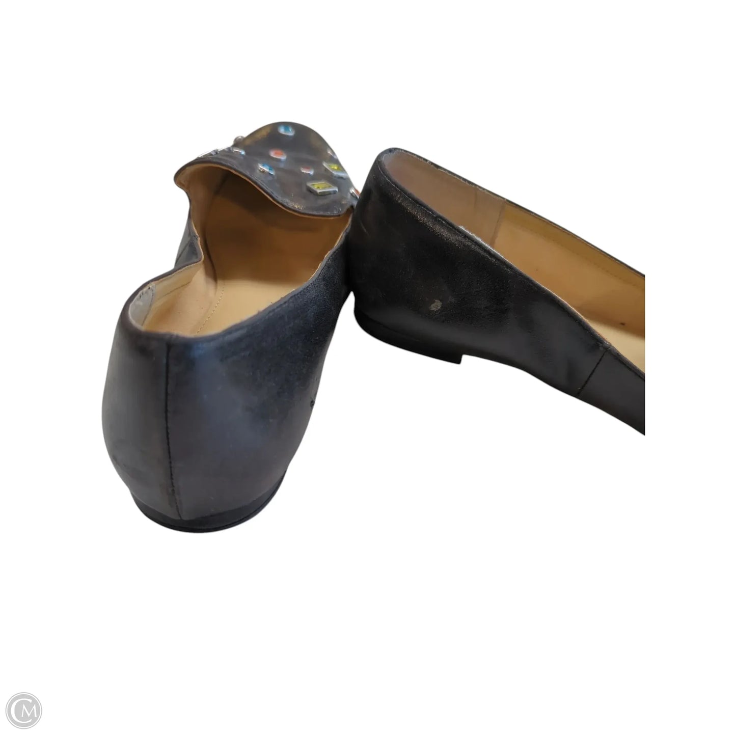 Shoes Flats By Clothes Mentor In Black, Size: 8