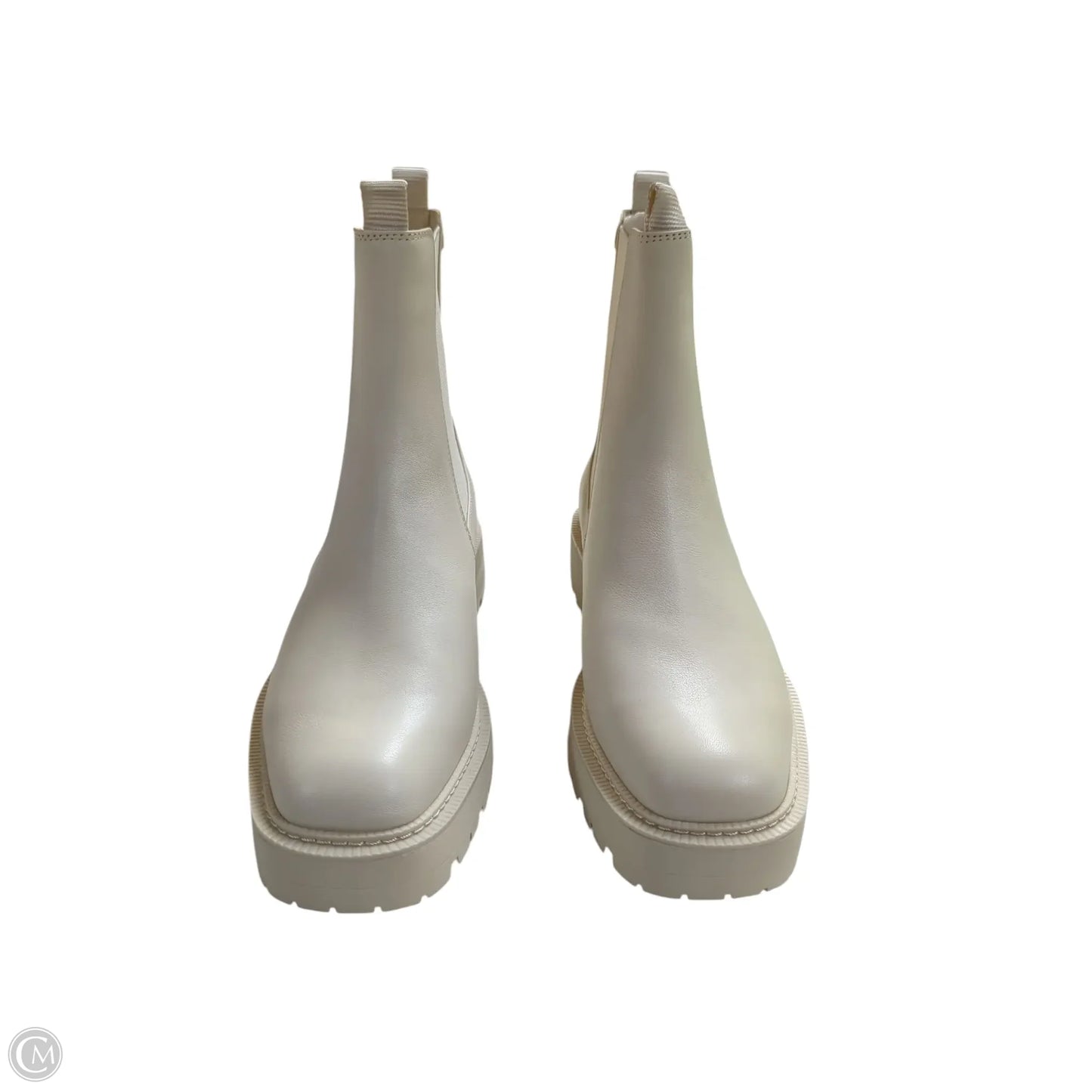 Boots Ankle Flats By Sam Edelman In Ivory, Size: 11