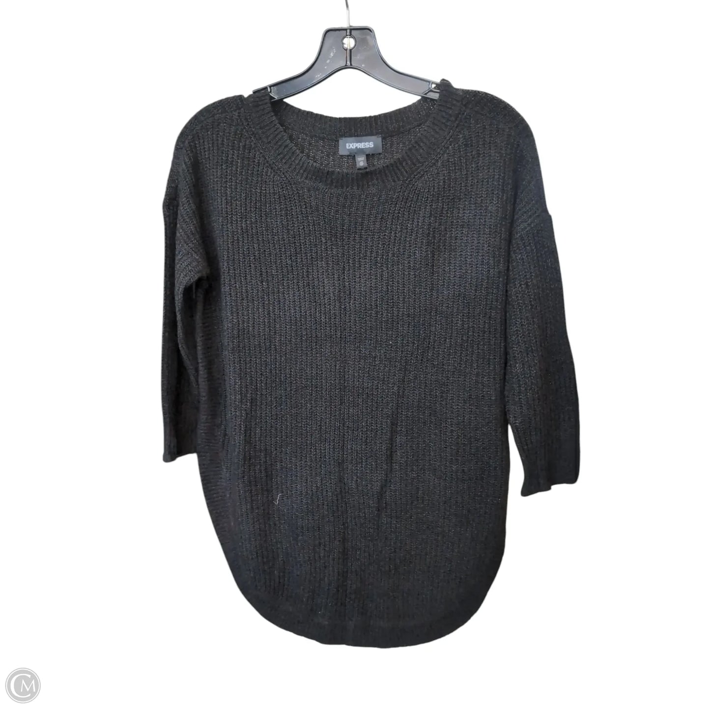 Sweater By Express In Black, Size: Xs