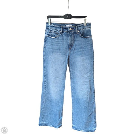 Jeans Straight By Loft In Blue Denim, Size: 0p
