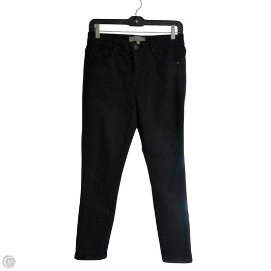 Jeans Skinny By Wit & Wisdom In Black Denim, Size: 2p
