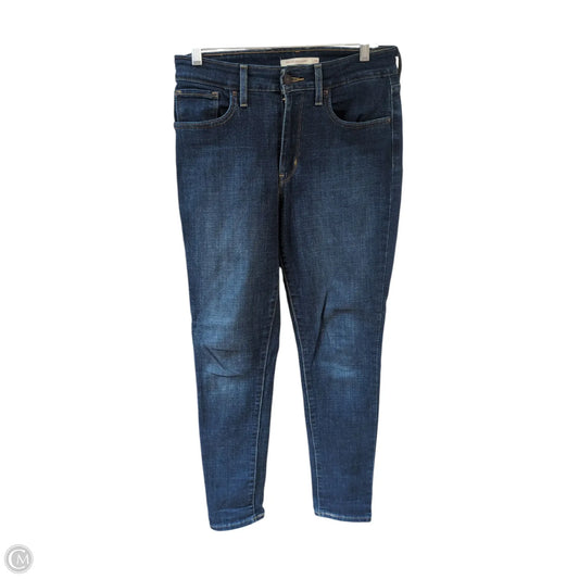 Jeans Skinny By Levis In Blue Denim, Size: 6
