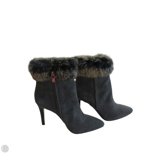Boots Ankle Heels By Antonio Melani In Grey, Size: 7.5