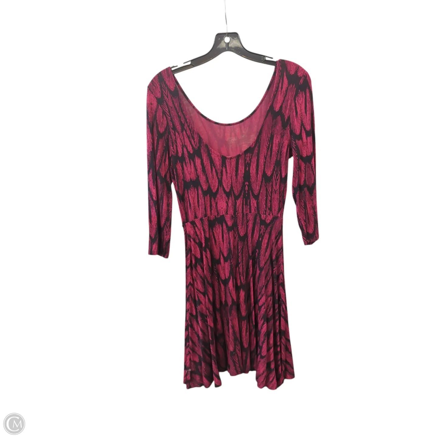 Dress Casual Short By Express In Black & Pink, Size: S