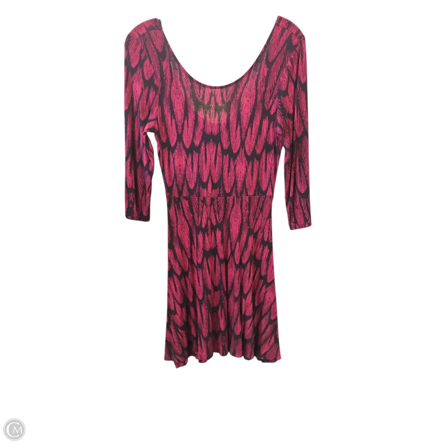 Dress Casual Short By Express In Black & Pink, Size: S