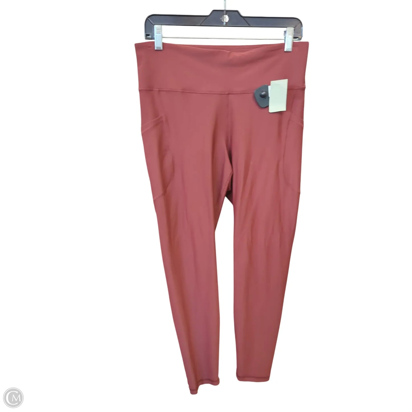 Athletic Leggings By Old Navy In Maroon, Size: L
