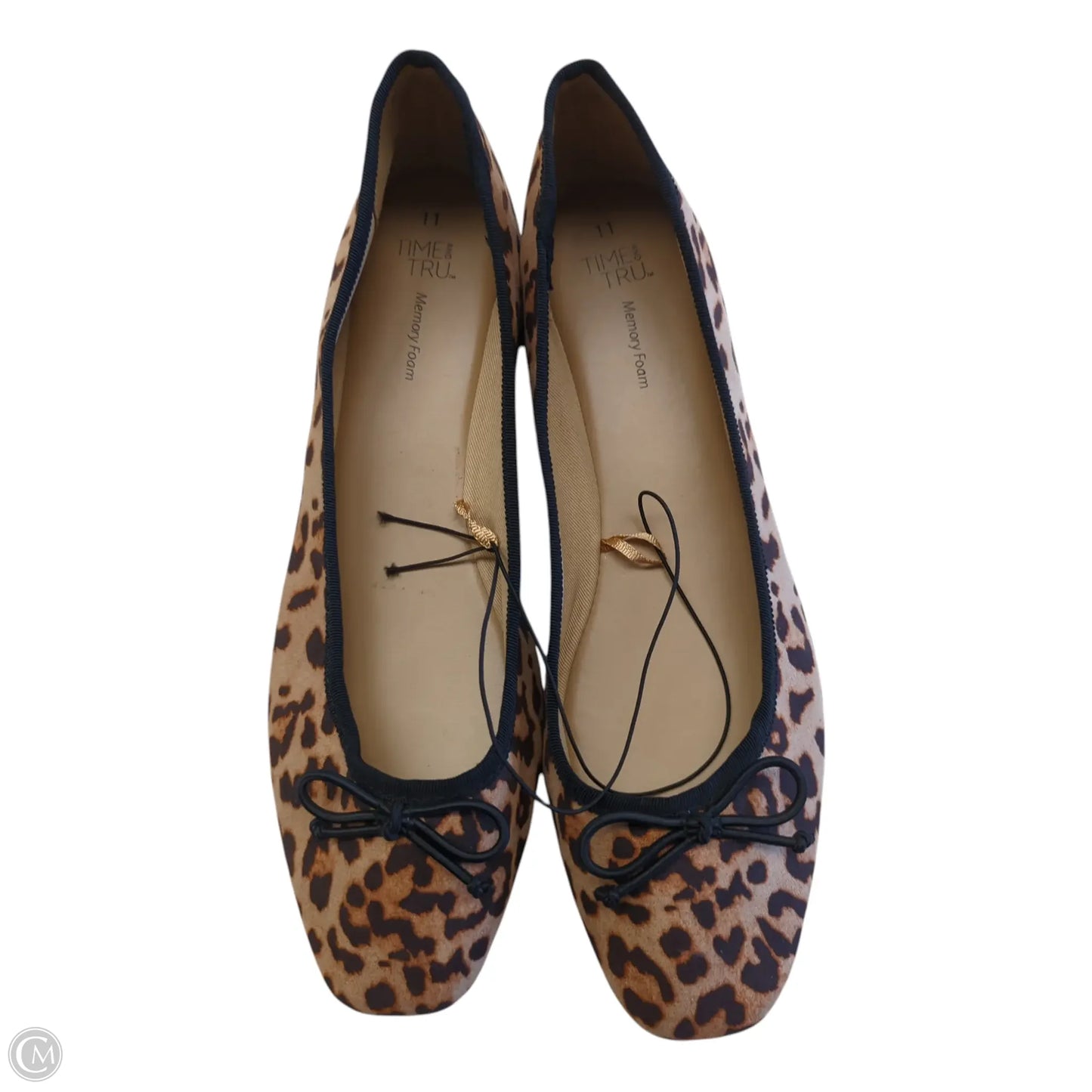 Shoes Flats By Time And Tru In Leopard Print, Size: 11