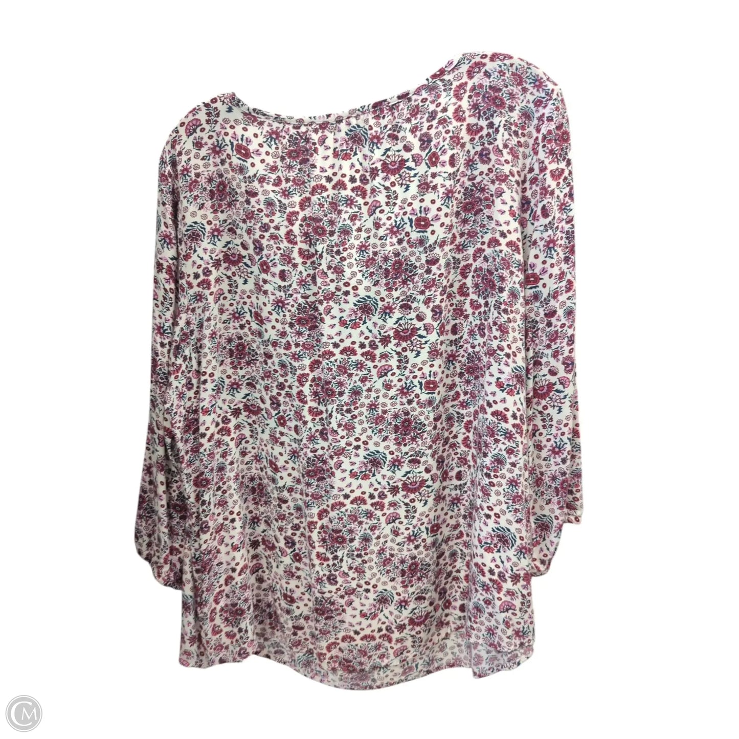 Top Long Sleeve By Sonoma In Purple, Size: Xxl