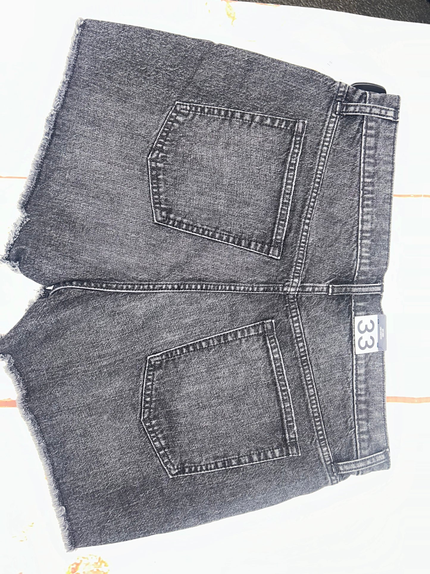 Shorts By Gap In Black Denim, Size: 16