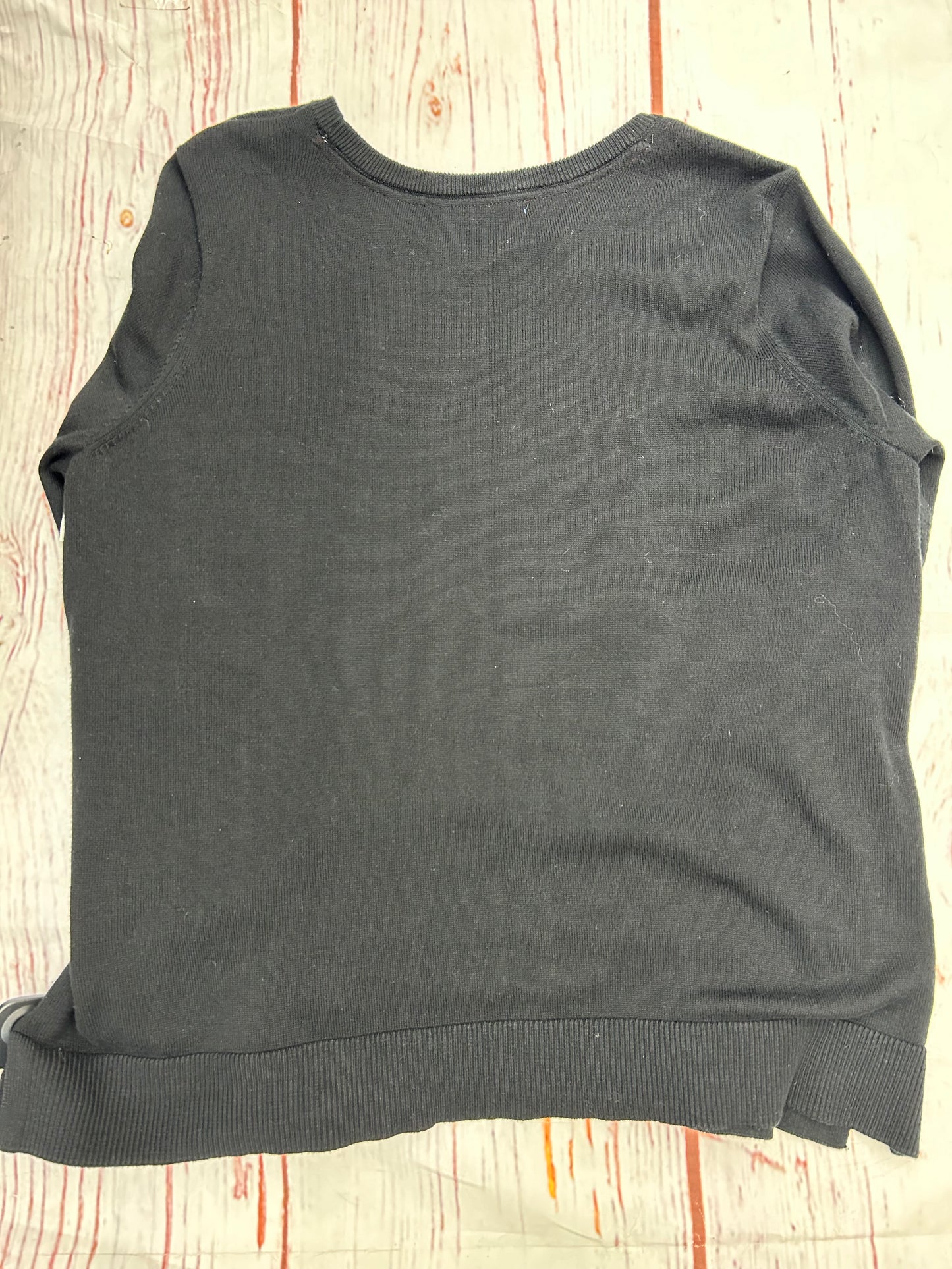 Sweater By Apt 9 In Black, Size: Xl