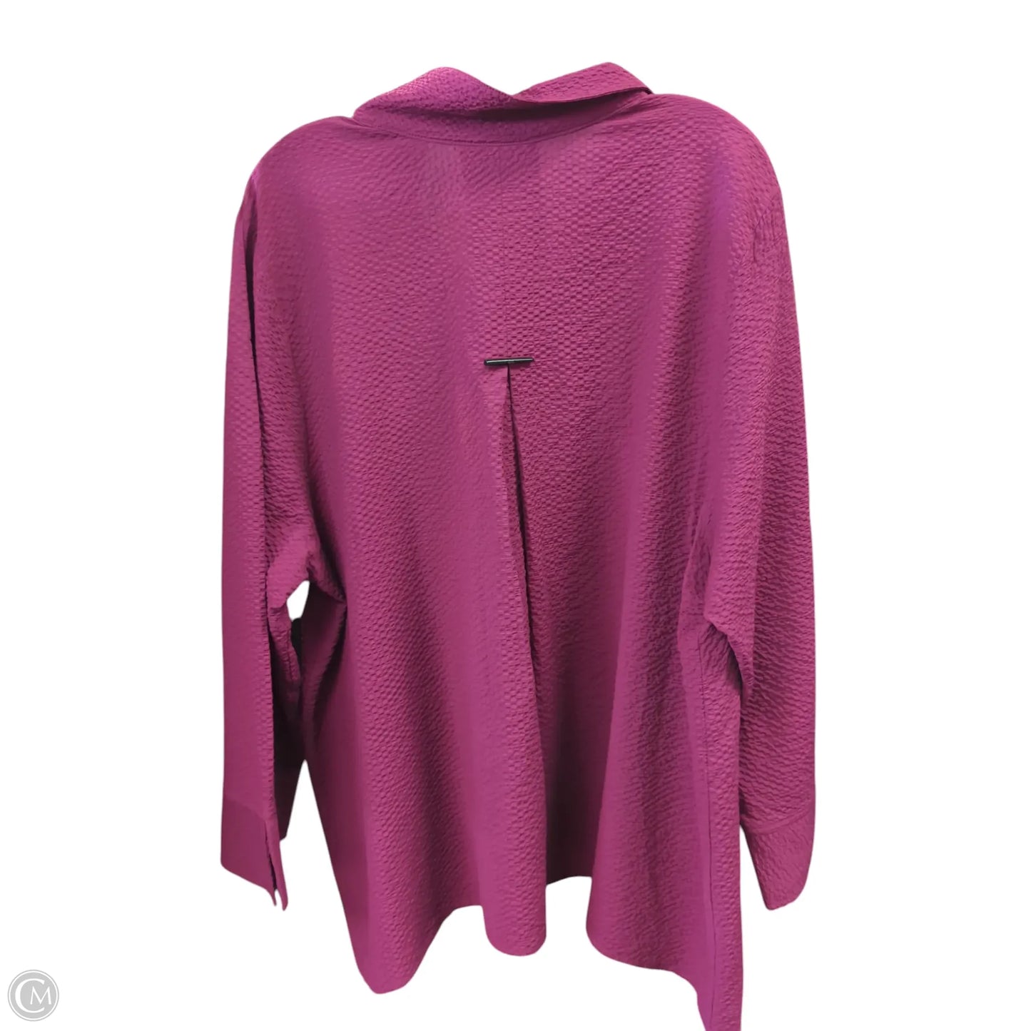 Top Long Sleeve By Habitat In Purple, Size: Xxl