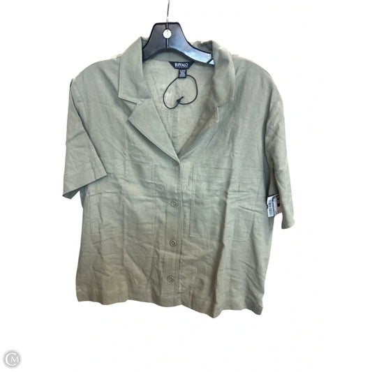 Top Short Sleeve By Buffalo David Bitton In Green, Size: S