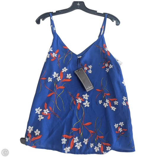 Top Sleeveless By Cotton On In Floral Print, Size: Xs