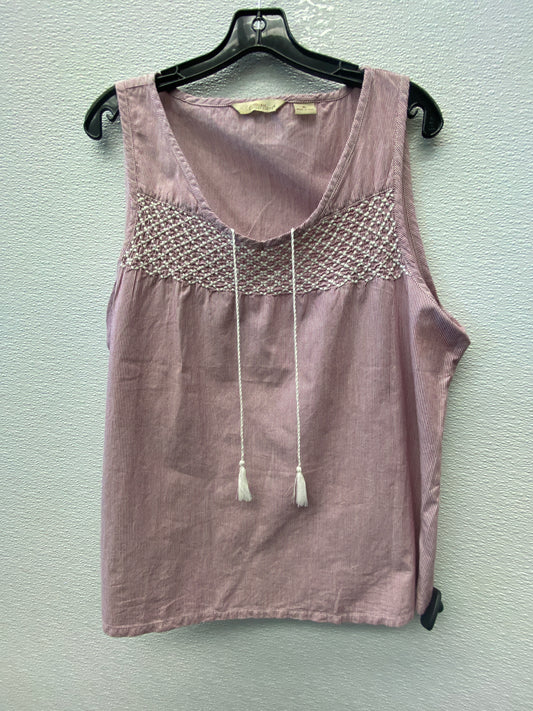 Top Sleeveless By Natural Reflections  Size: Xl