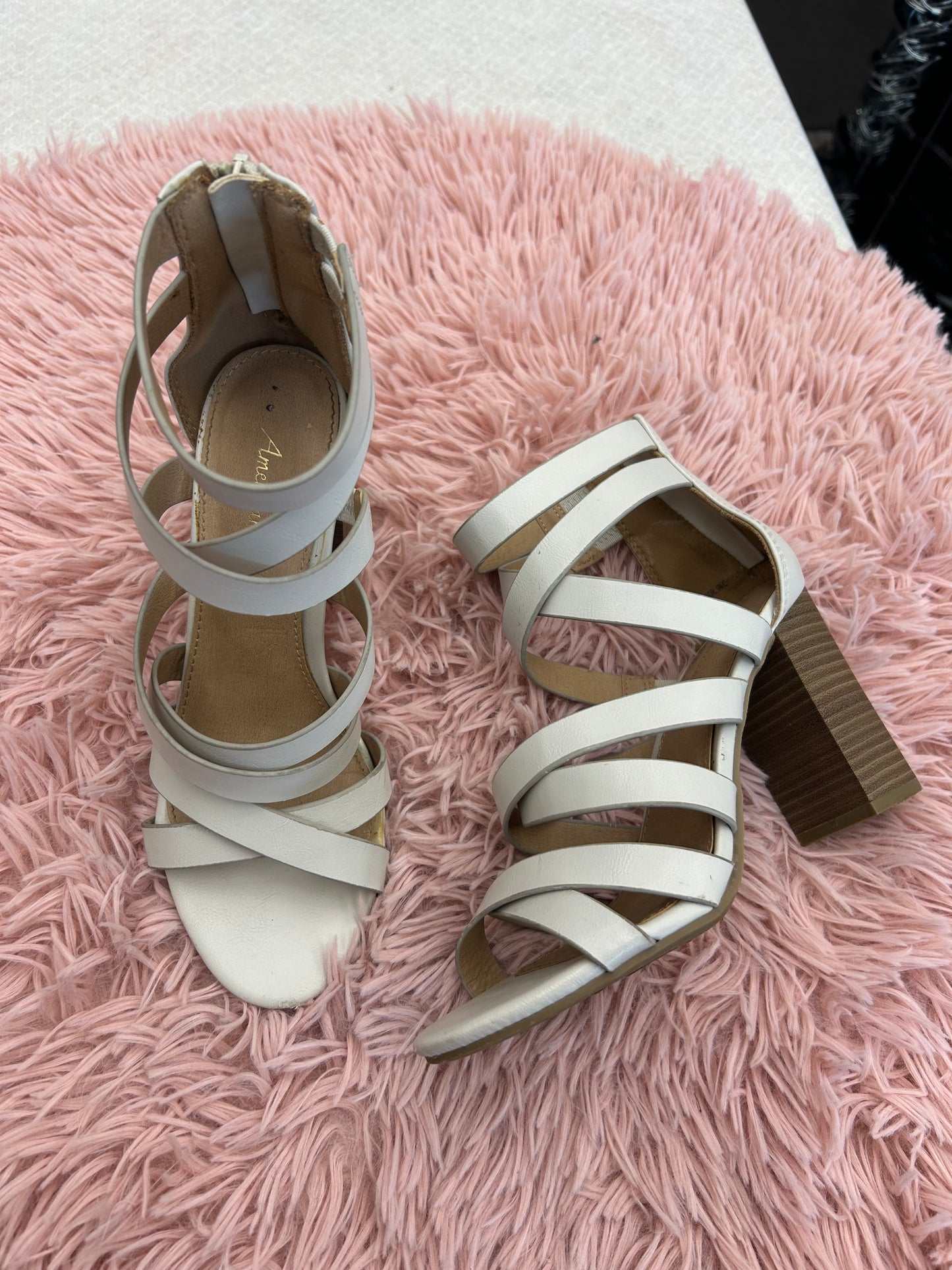 Sandals Heels Block By American Eagle  Size: 6