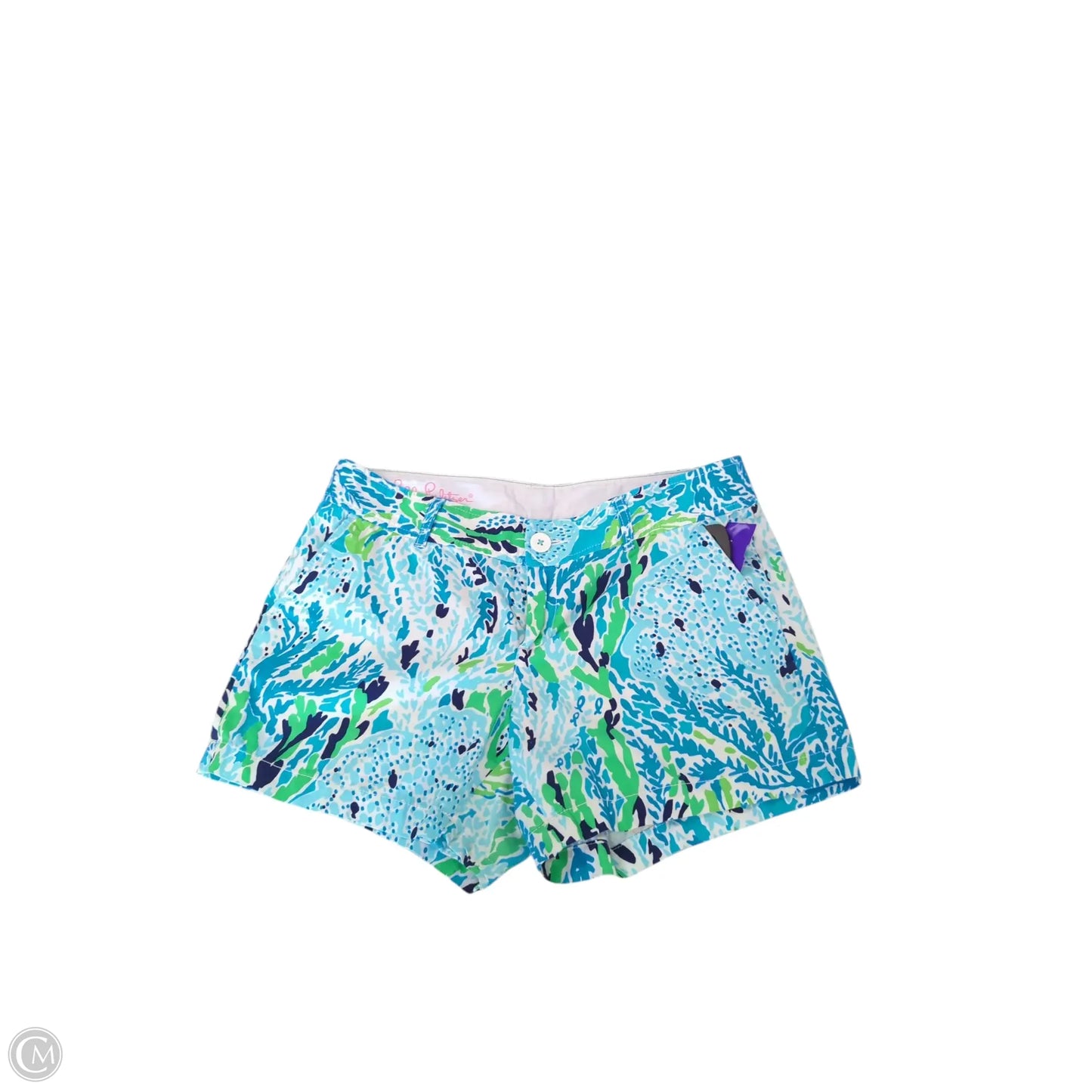 Shorts Designer By Lilly Pulitzer In Blue, Size: 10