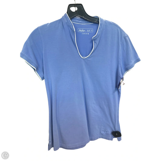 Top Short Sleeve By Lady Hagen In Blue, Size: S