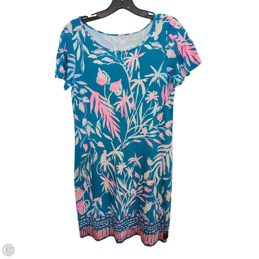 Dress Designer By Lilly Pulitzer In Tropical Print, Size: S