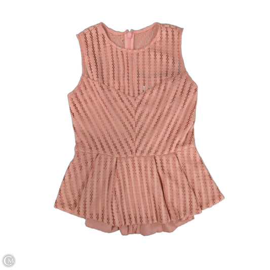 Top Sleeveless By Clothes Mentor In Pink, Size: Xs