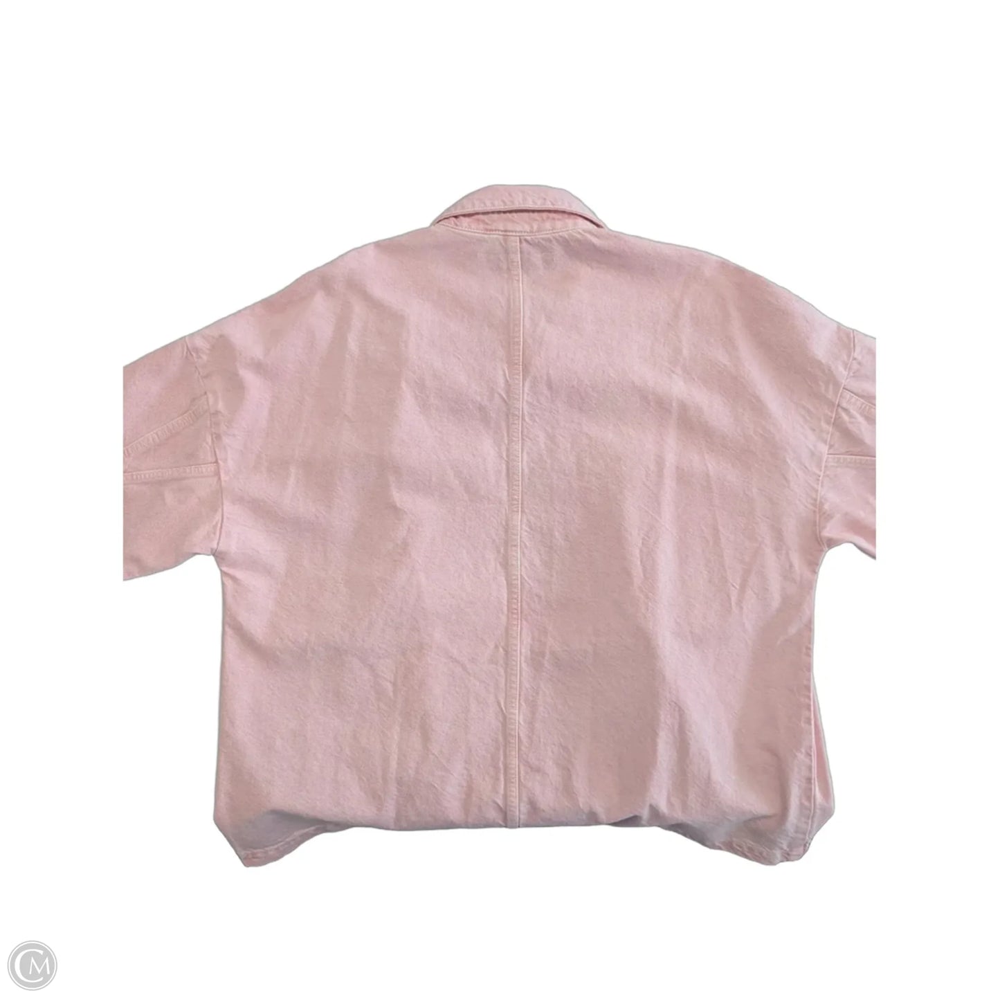 Jacket Denim By Zara, Size: L