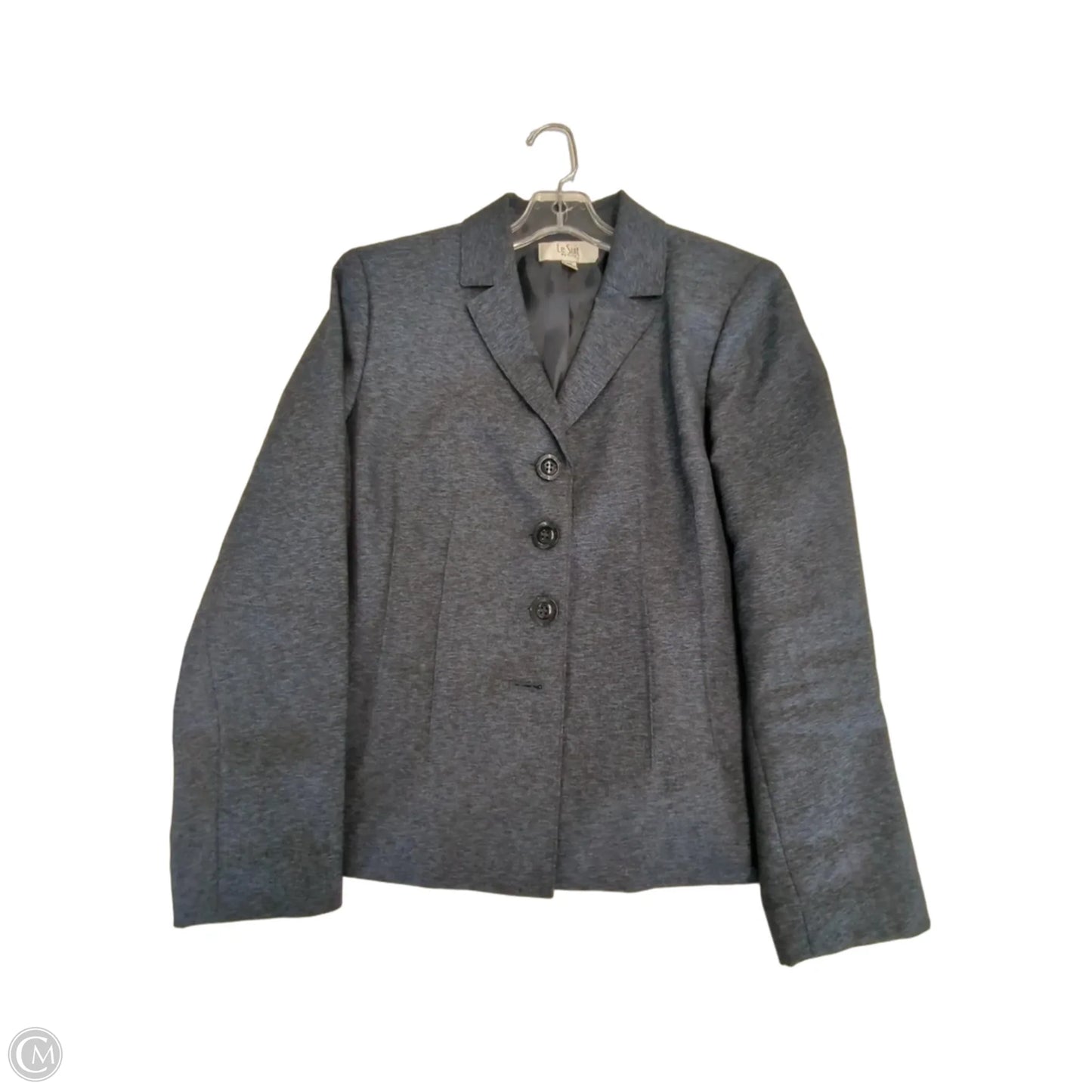 Pants Suit 2pc By Le Suit In Blue, Size: 12p