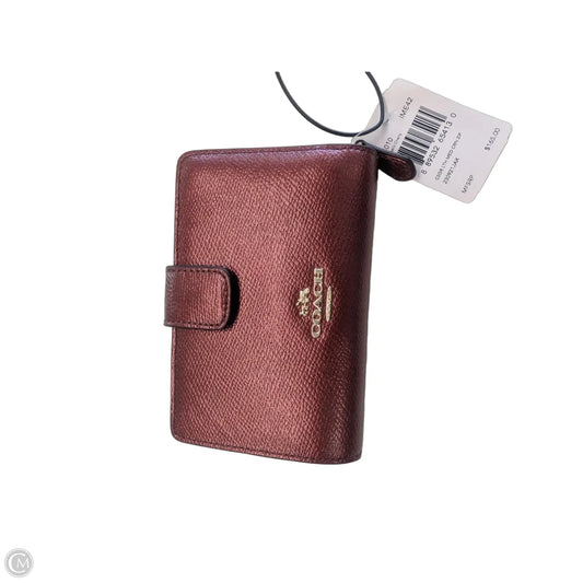 Wallet Designer By Coach, Size: Small