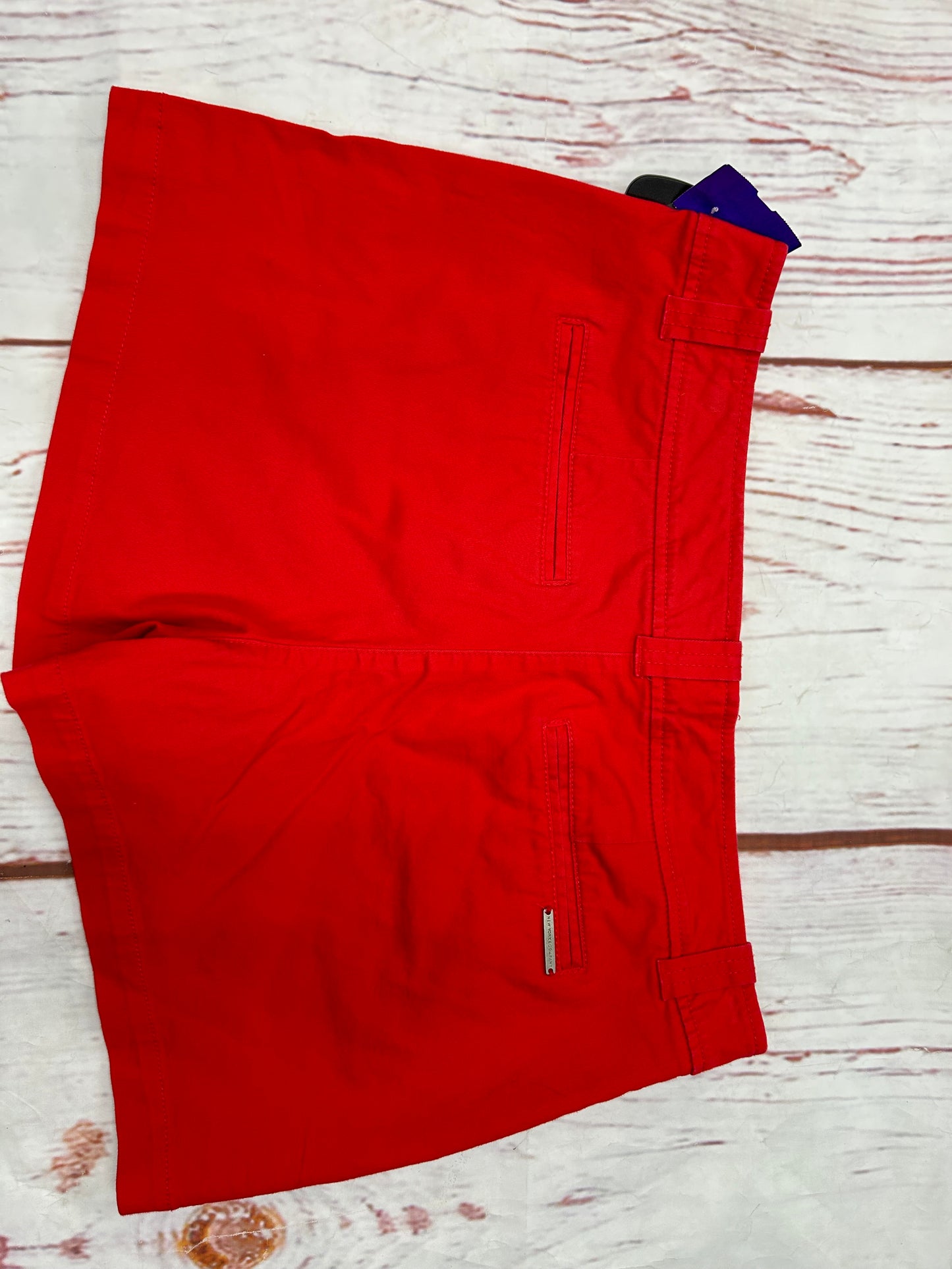 Shorts By New York And Co In Red, Size: 10