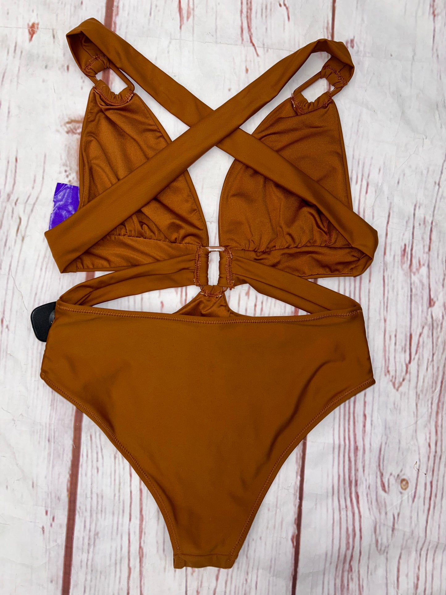 Swimsuit By Clothes Mentor In Rust, Size: M