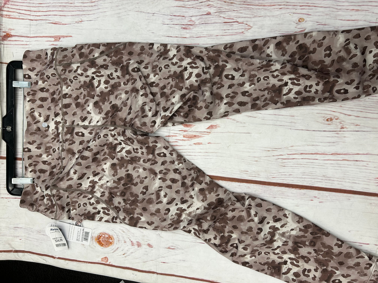 Athletic Leggings By Apana In Animal Print, Size: Xxl