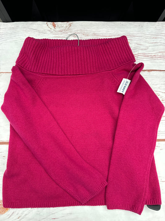 Sweater By Old Navy In Hot Pink, Size: L