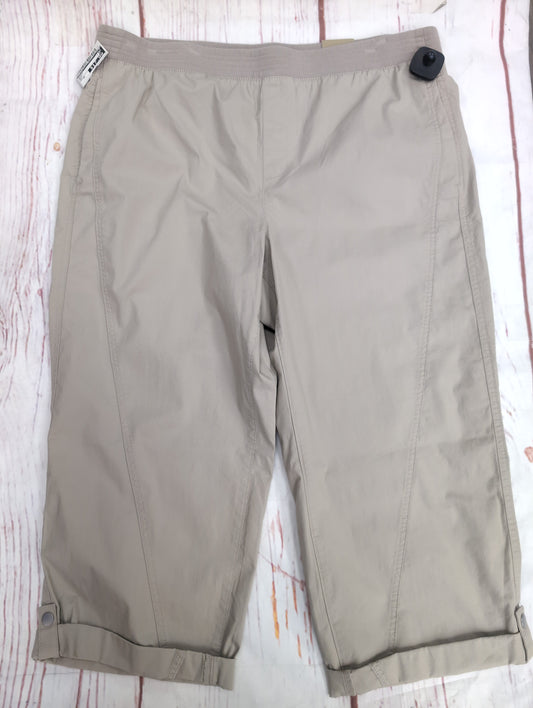 Capris By Chicos In Brown, Size: 16