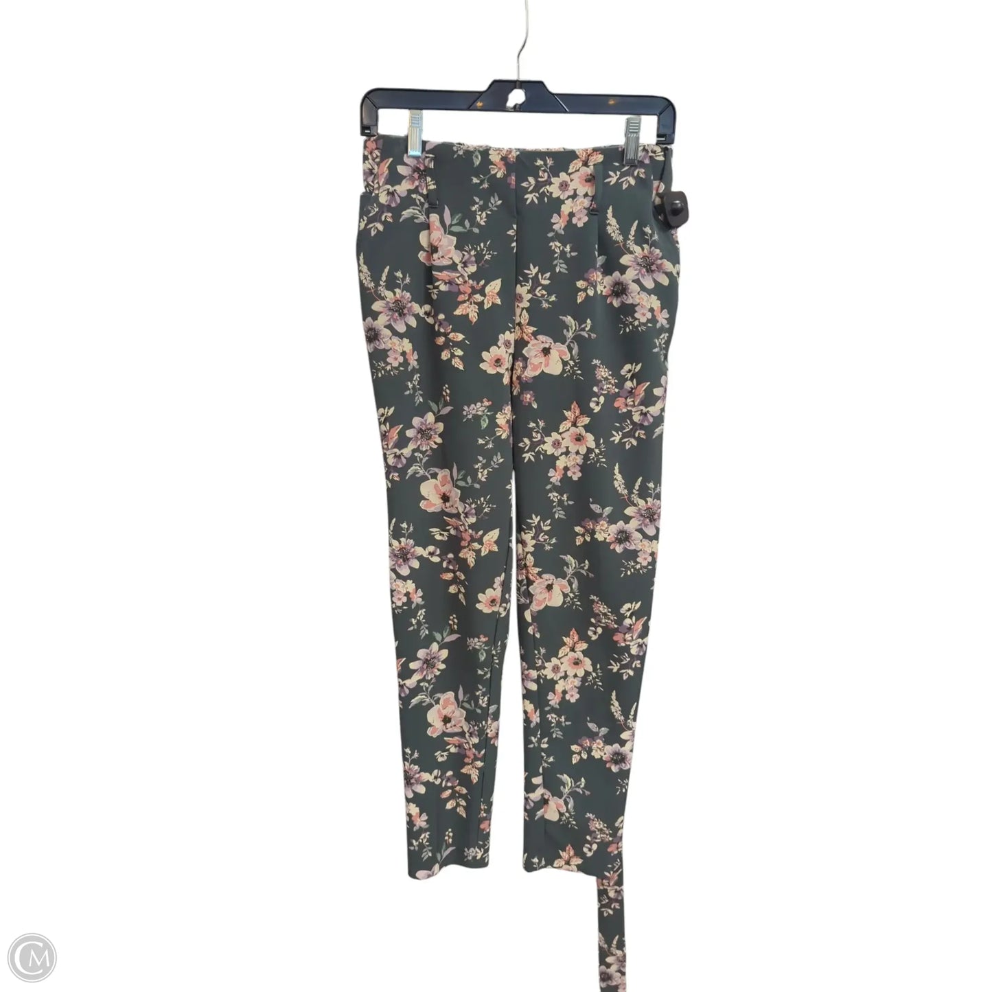 Pants Lounge By Clothes Mentor In Floral Print, Size: Xs