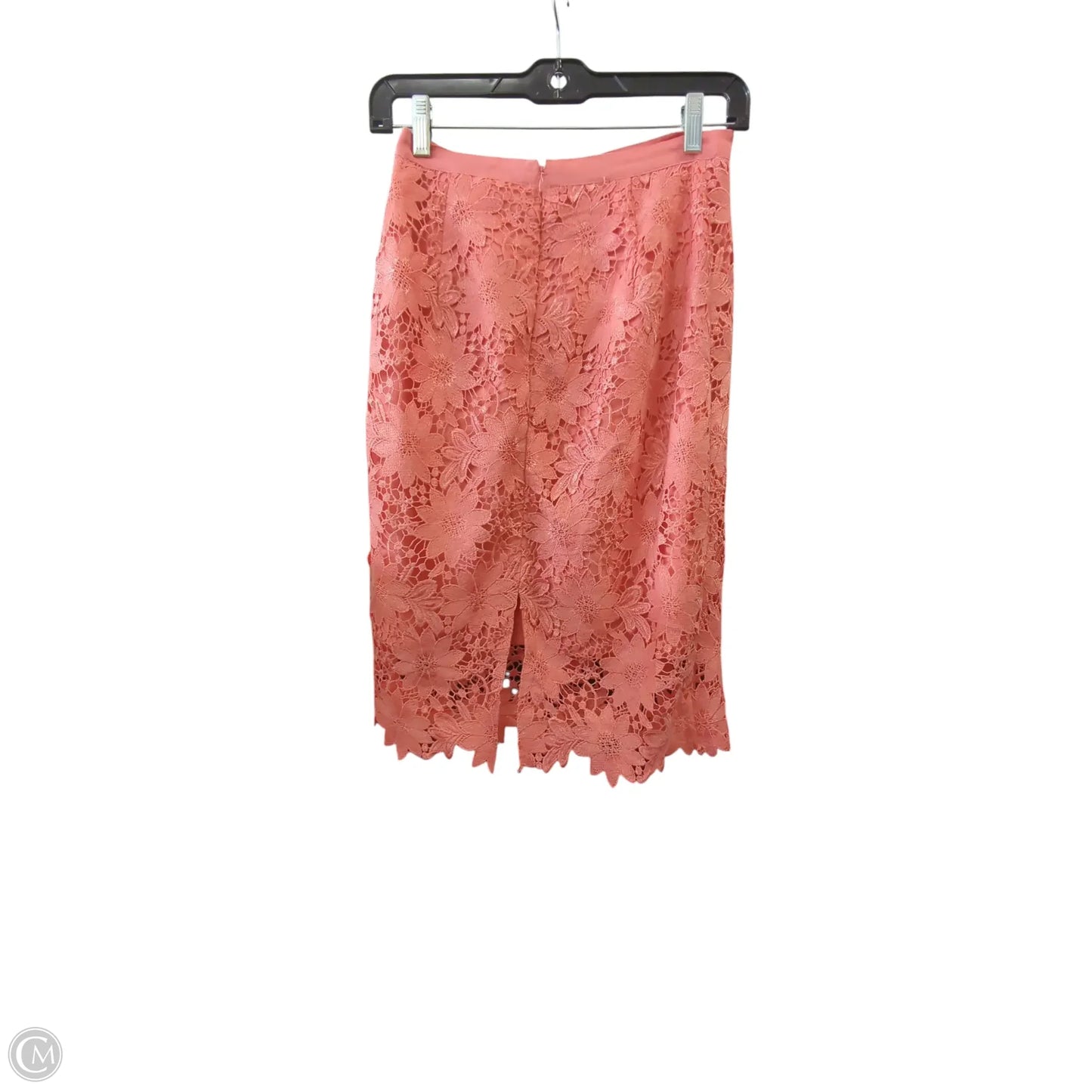 Skirt Midi By White House Black Market In Coral, Size: 0