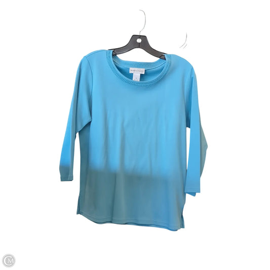 Top Long Sleeve By Clothes Mentor In Blue, Size: L