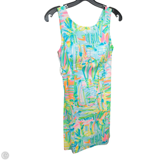 Dress Designer By Lilly Pulitzer In Floral Print, Size: 0