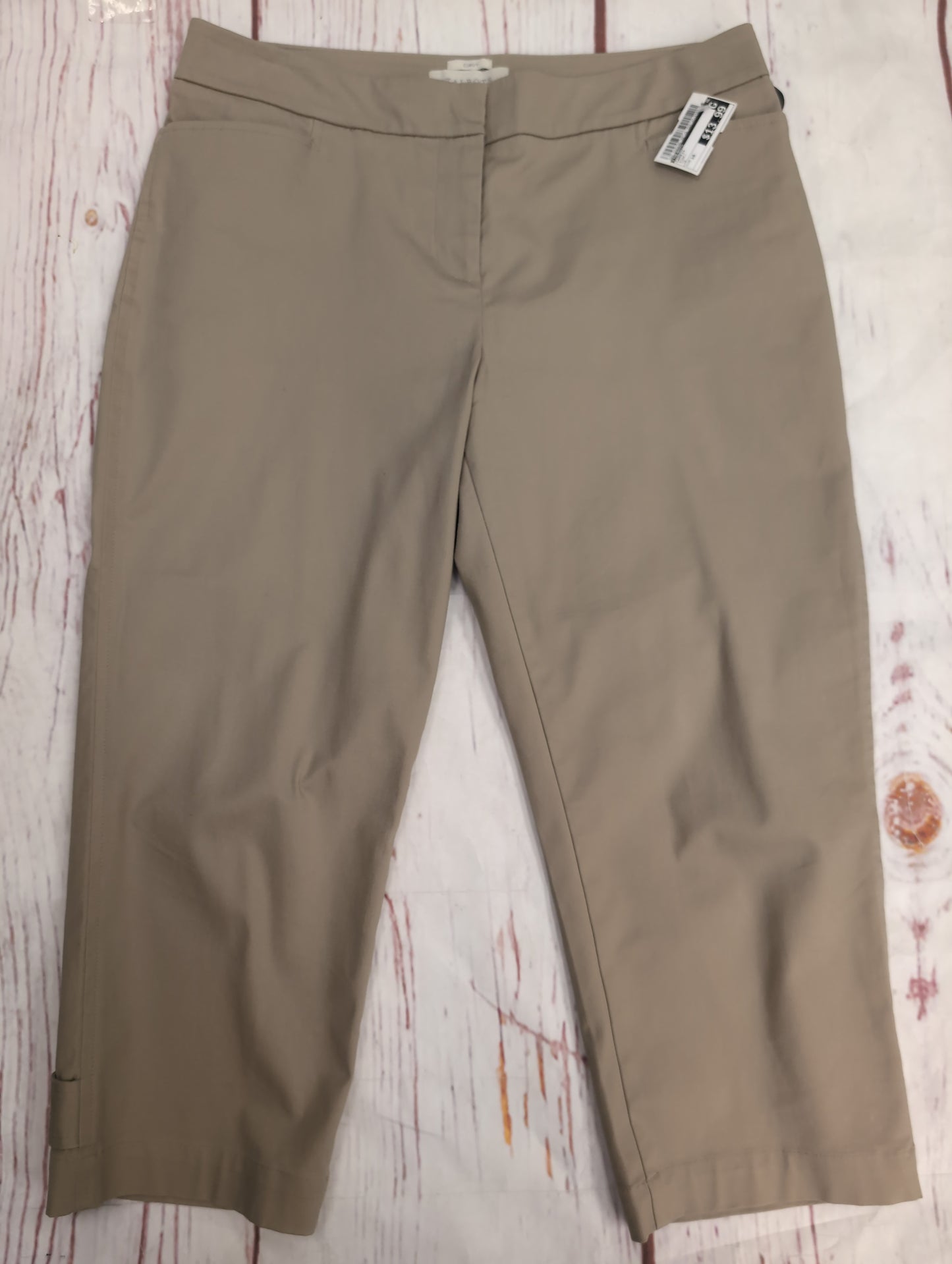 Capris By Talbots In Khaki, Size: 10