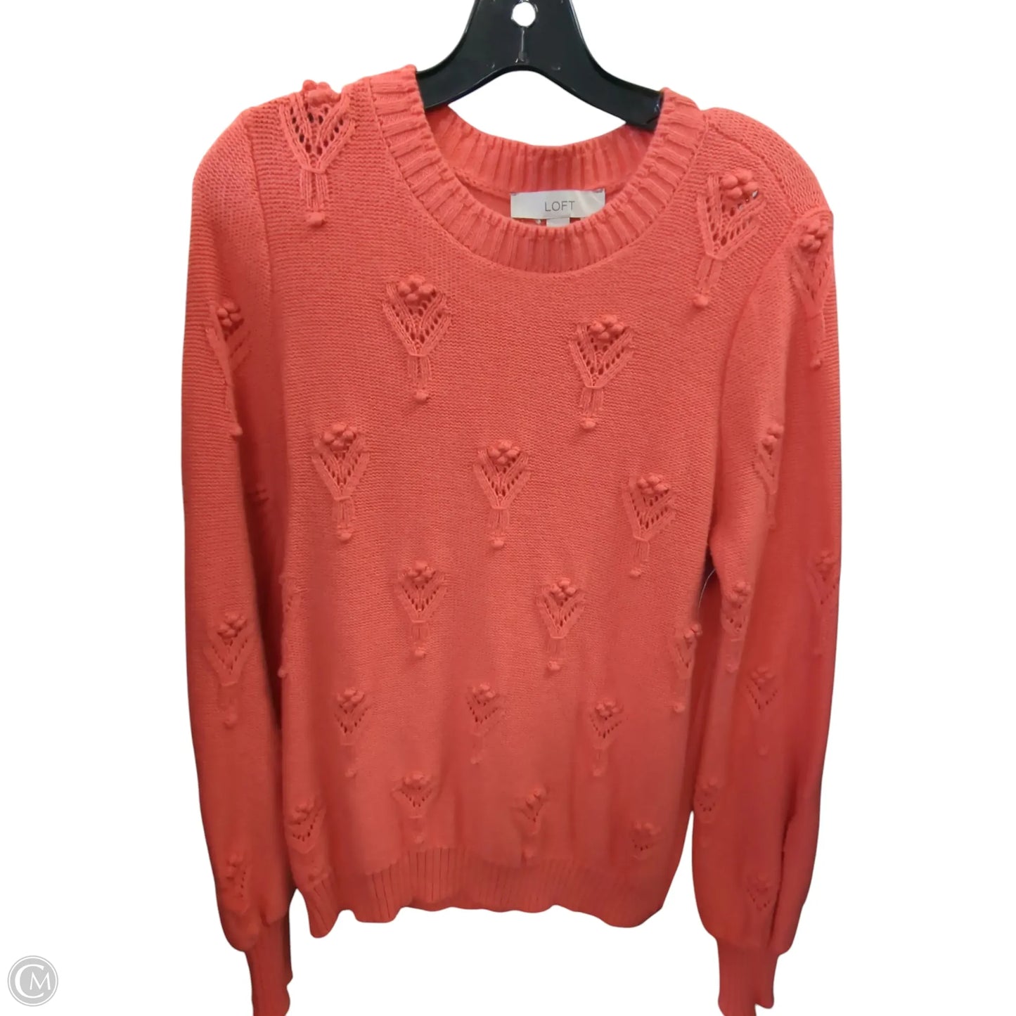 Sweater By Loft In Coral, Size: M