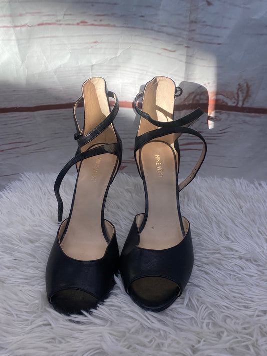 Sandals Heels Stiletto By Nine West  Size: 9
