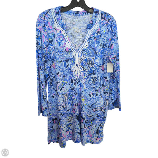 Top Long Sleeve Designer By Lilly Pulitzer In Multi-colored, Size: 0