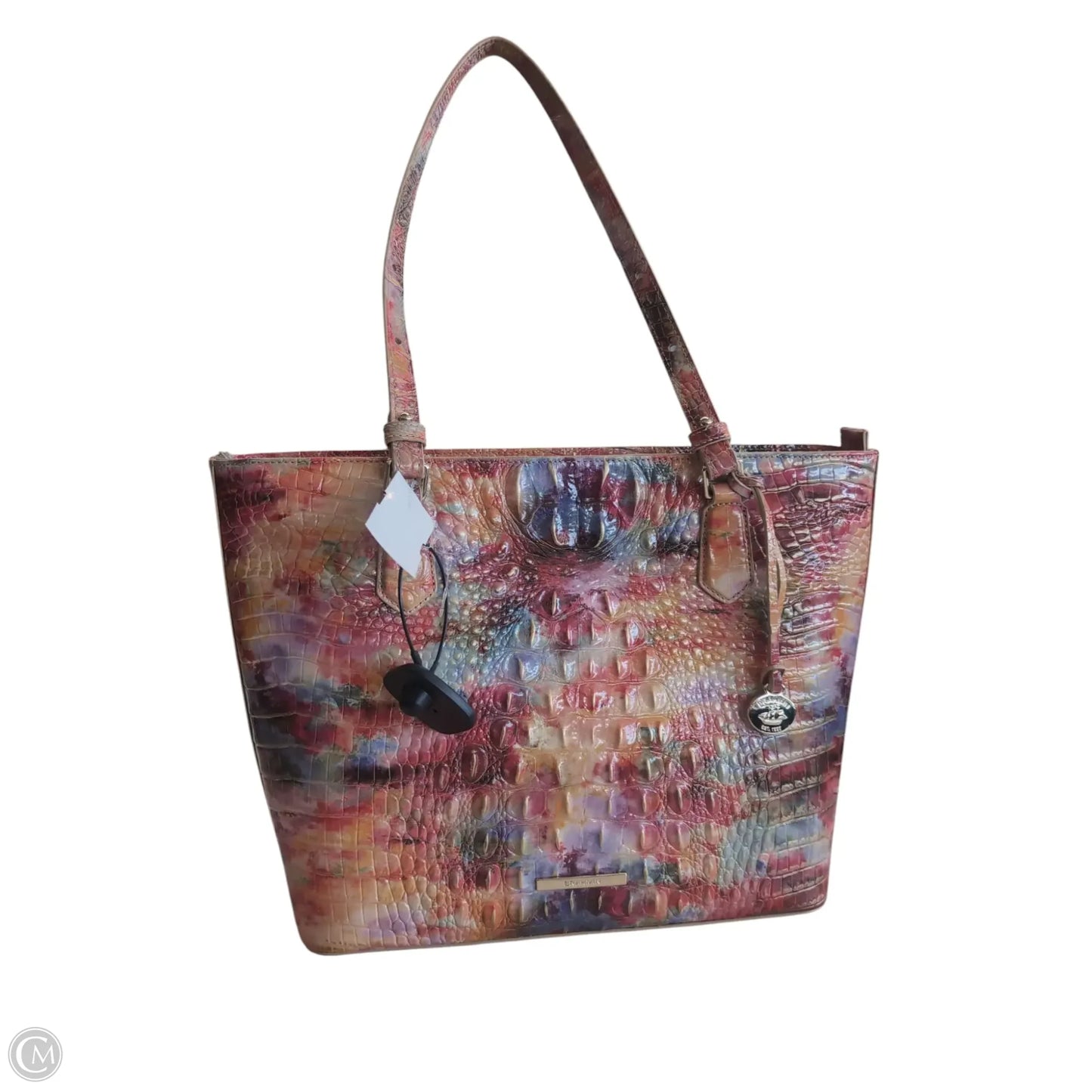 Handbag Designer By Brahmin, Size: Large