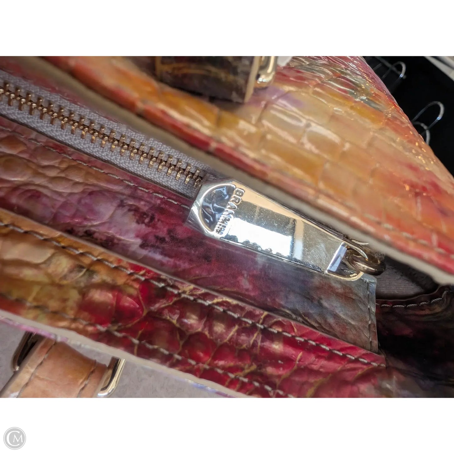 Handbag Designer By Brahmin, Size: Large
