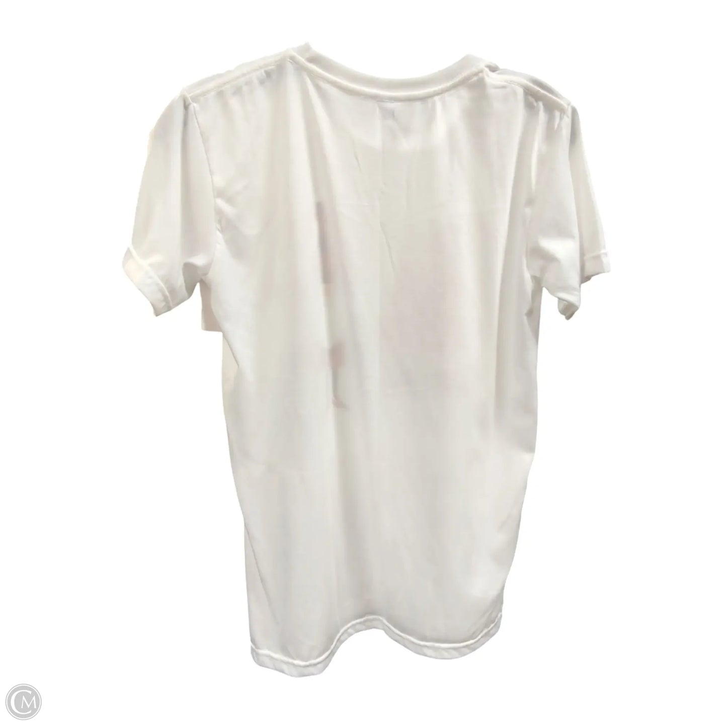Top Short Sleeve By Clothes Mentor In White, Size: S