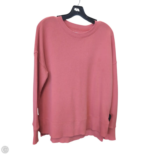 Sweatshirt Crewneck By Time And Tru In Pink, Size: S