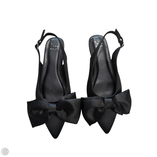 Shoes Flats By A New Day In Black, Size: 7.5