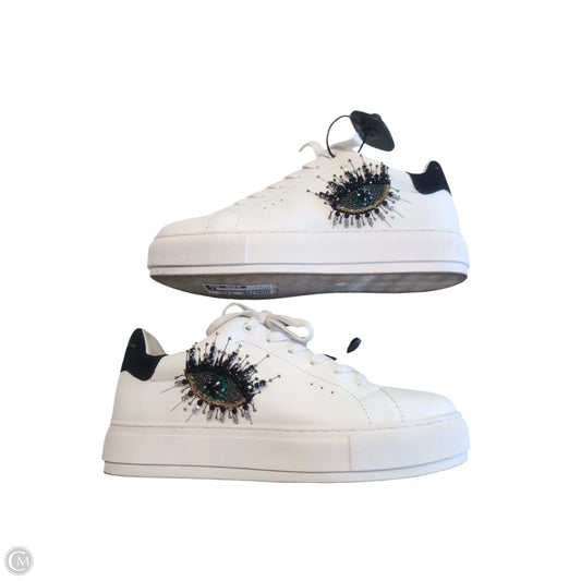 Shoes Designer By Kurt Geiger In White, Size: 9.5