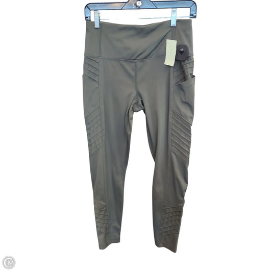 Athletic Leggings By Members Mark In Green, Size: L
