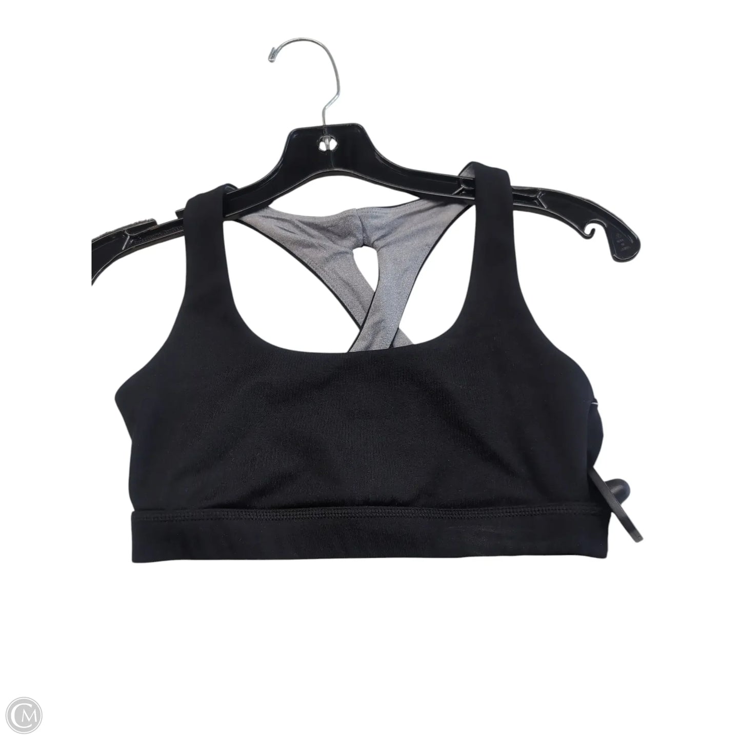 Athletic Bra By Clothes Mentor In Black, Size: S